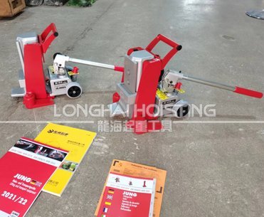 德國(guó)JUNG JH10G plus爪式千斤頂實(shí)拍（一）