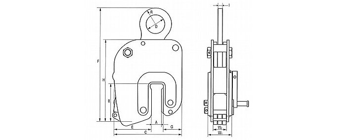 鷹牌NNE L無(wú)傷鋼板鉗尺寸