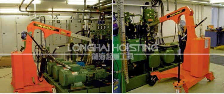 帶旋轉臂液壓小吊車輔助發(fā)動機維修 帶旋轉臂液壓小吊車輔助發(fā)動機維修