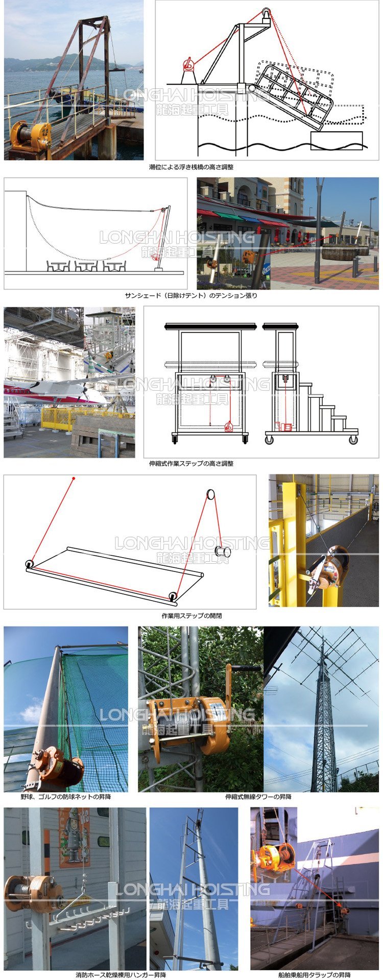 GM型手搖絞車使用現(xiàn)場示例 GM型手搖絞車使用現(xiàn)場示例